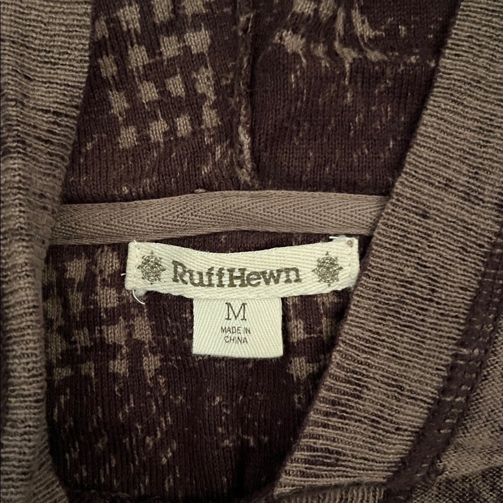 Ruff Hewn Hooded Patterned Pullover - image 4